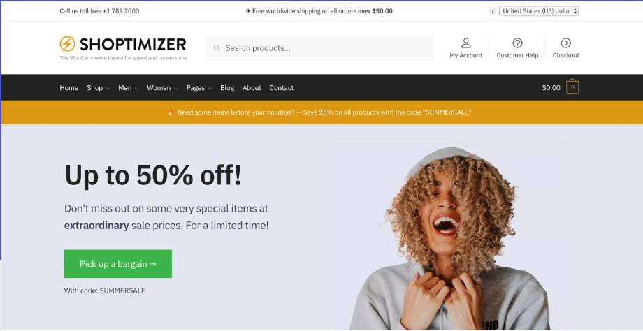 Shoptimizer Optimize your WooCommerce